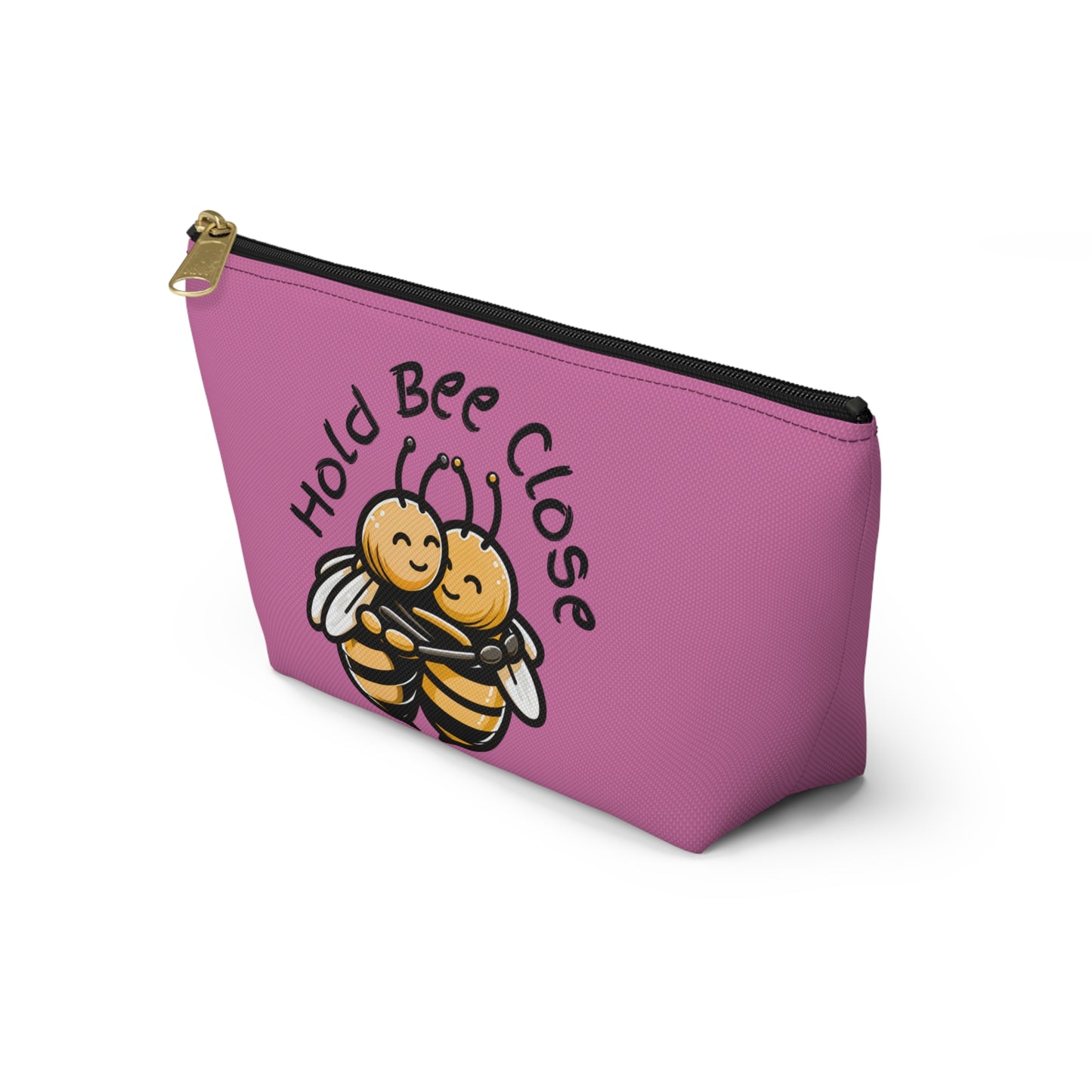 Hold Bee Close beeasone stylish accessories / cosmetics pouch - Light Pink