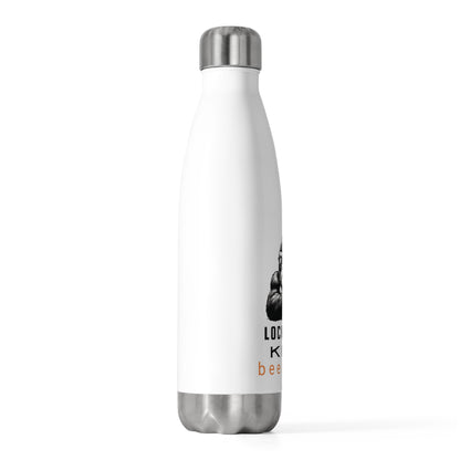 Lockdown kids grumpy gorilla 20oz (590mls) Insulated Stainless Steel Bottle