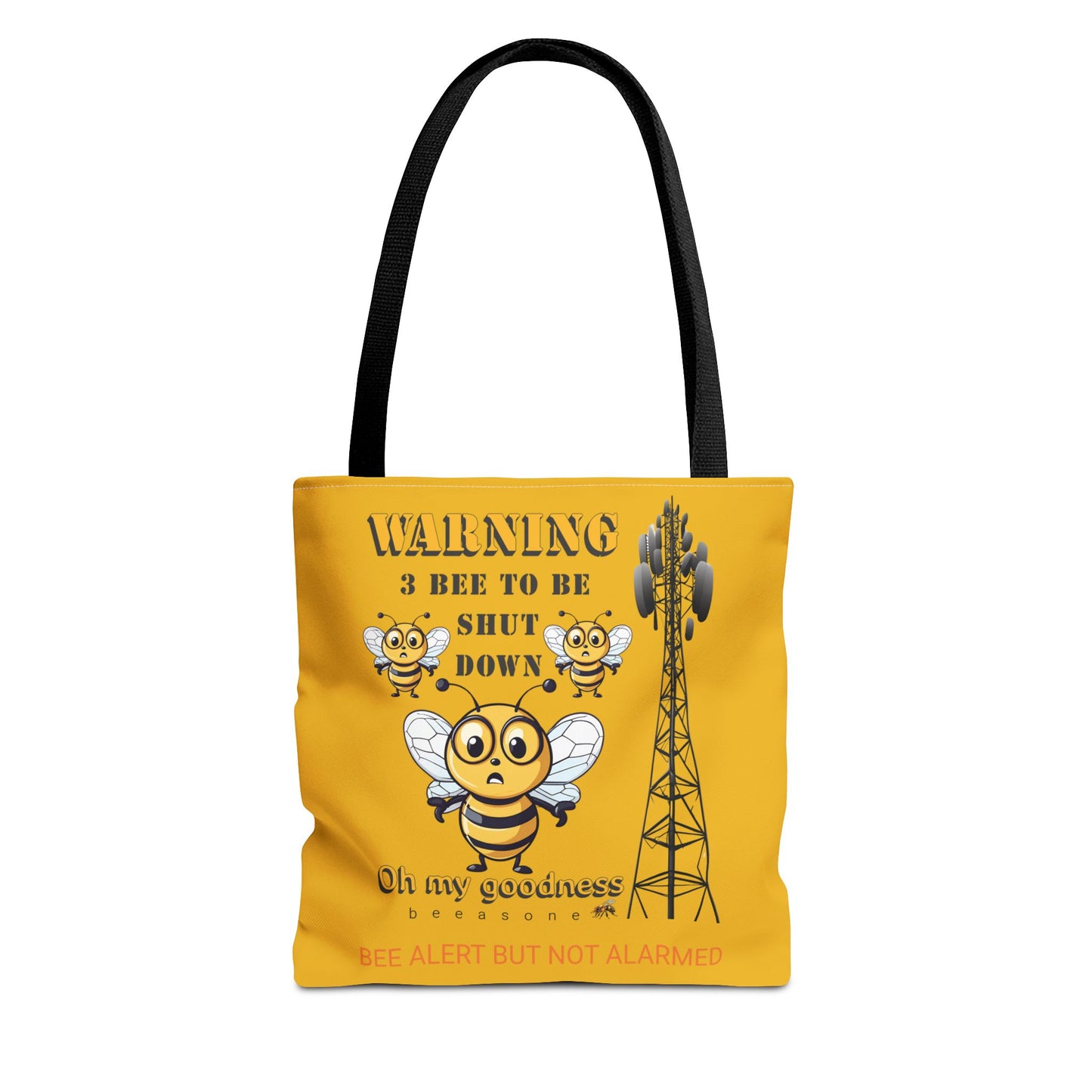 WARNING 3 Bee to be shut down beeasone stylish Tote Bag