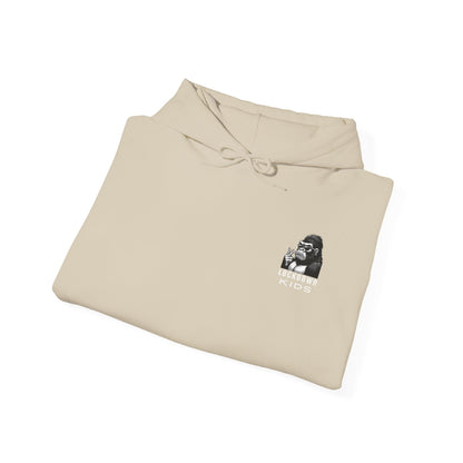 Covid Lockdown Kids beeasone Gorilla MF Hooded Sweatshirt