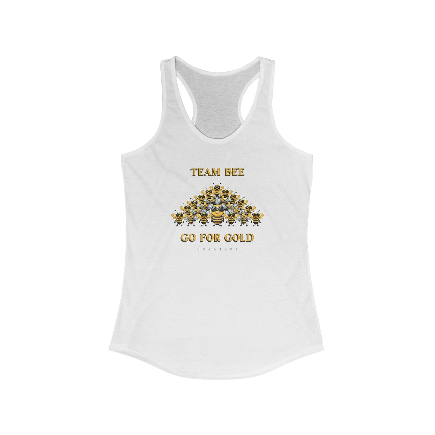 Team Bee beeasone Women's Ideal Cool Racerback Tank Top