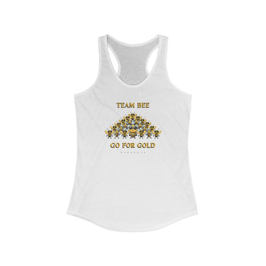 Team Bee beeasone Women's Ideal Cool Racerback Tank Top