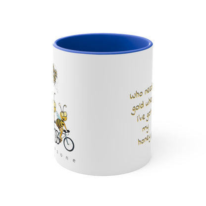 Who needs gold beeasone coloured Coffee Mug 325ml (Standard 11oz)