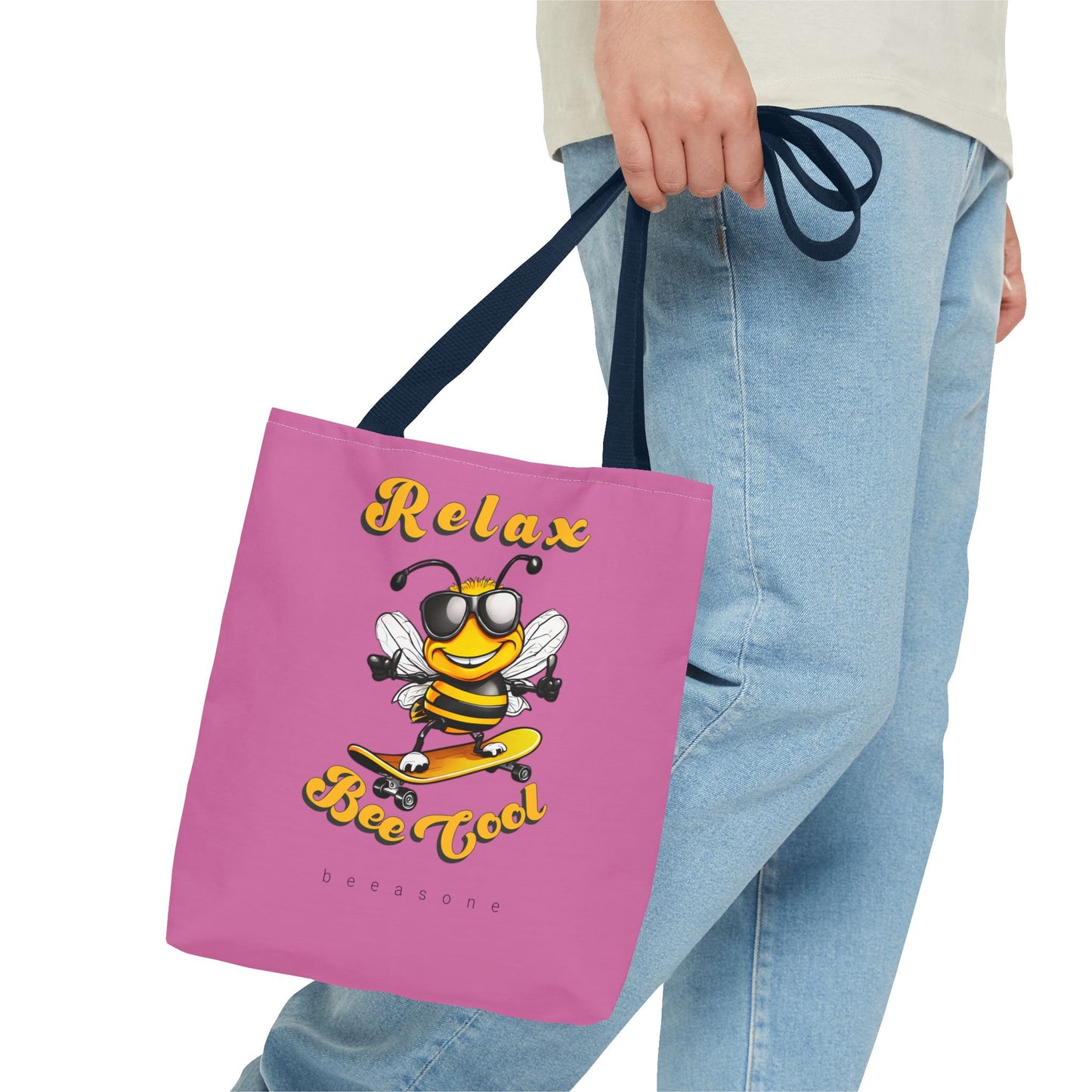 Relax bee cool beeasone Tote Bag (AOP)