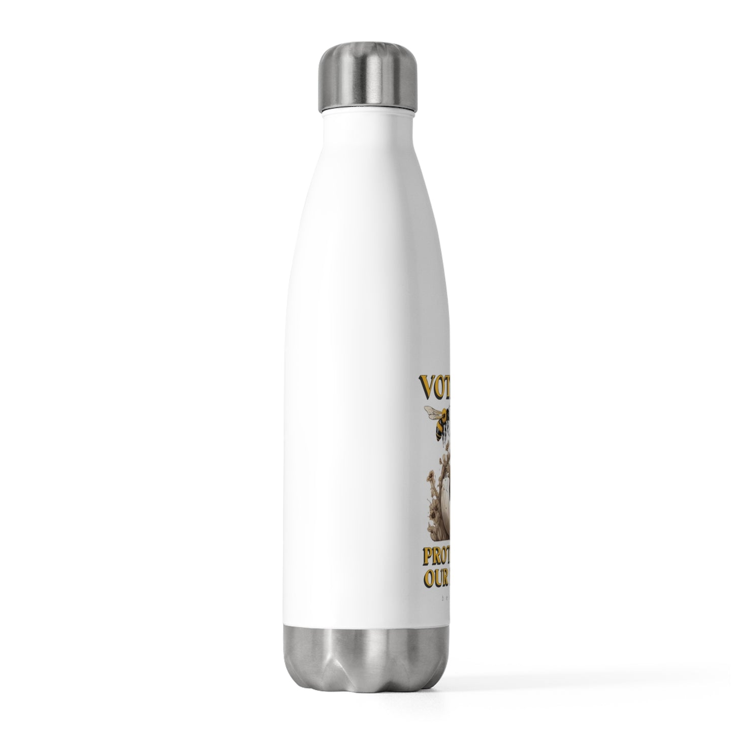 Vote for protecting our planet beeasone 20oz (590mls) water bottle