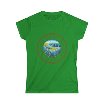 Net Zero Land - v10 - Women's Soft style Tshirt available in diff colors