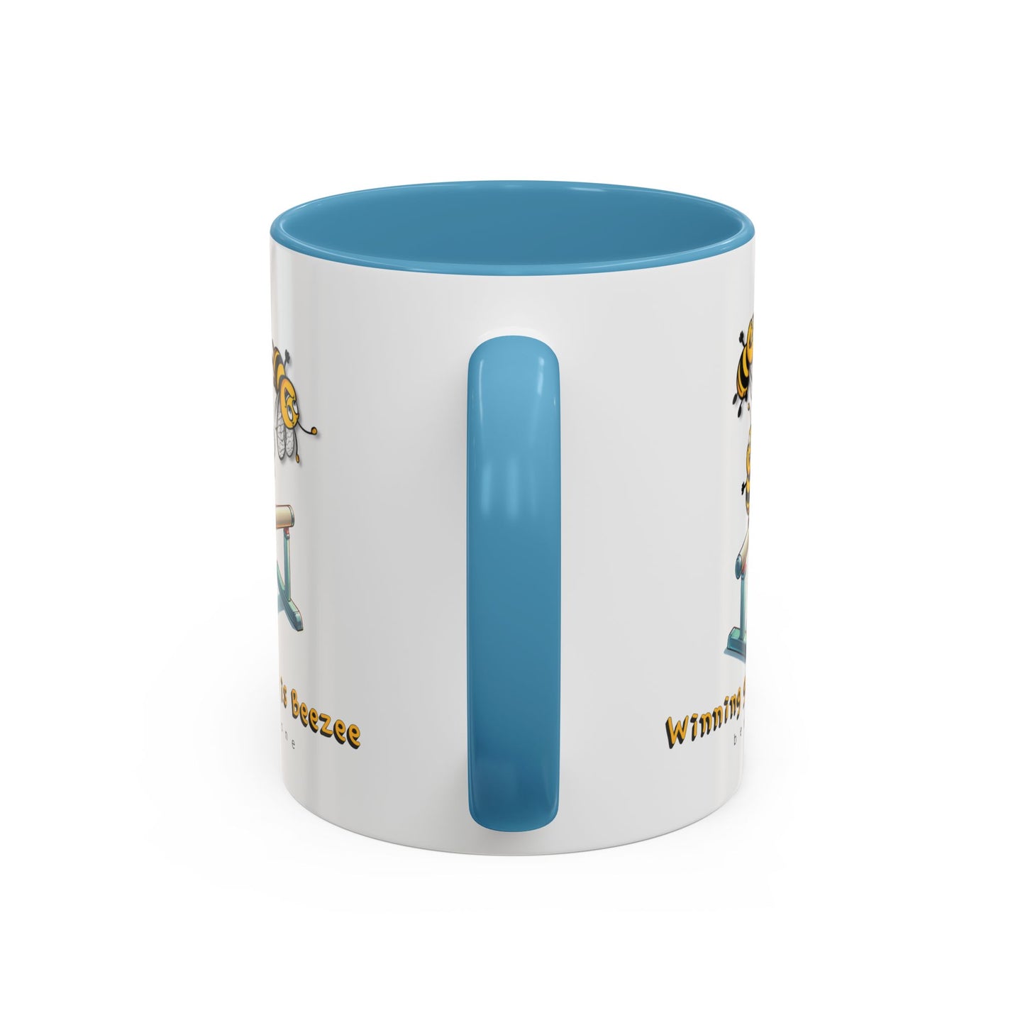 Gymnastics beeasone Hot Chocolate or Coffee Mug (Standard size 11oz or 15oz lead and BPA Free)