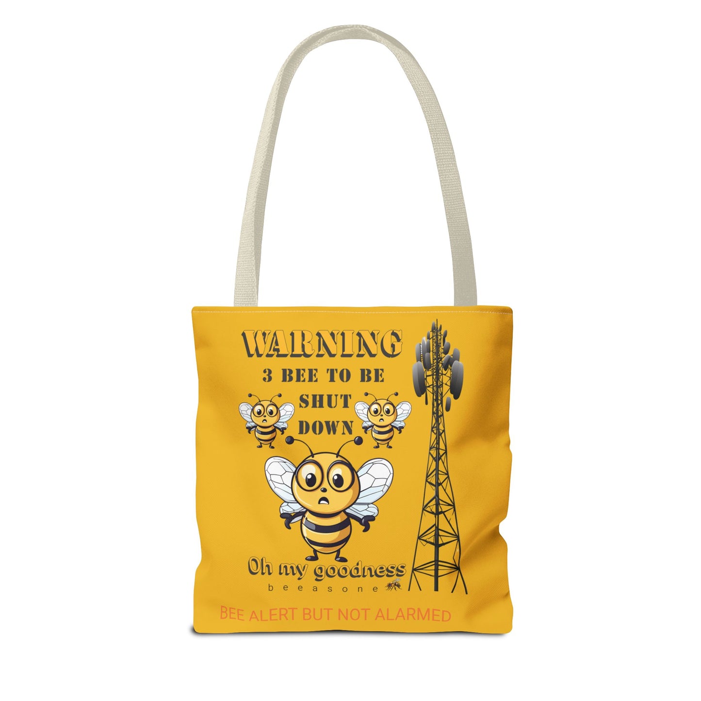 WARNING 3 Bee to be shut down beeasone stylish Tote Bag