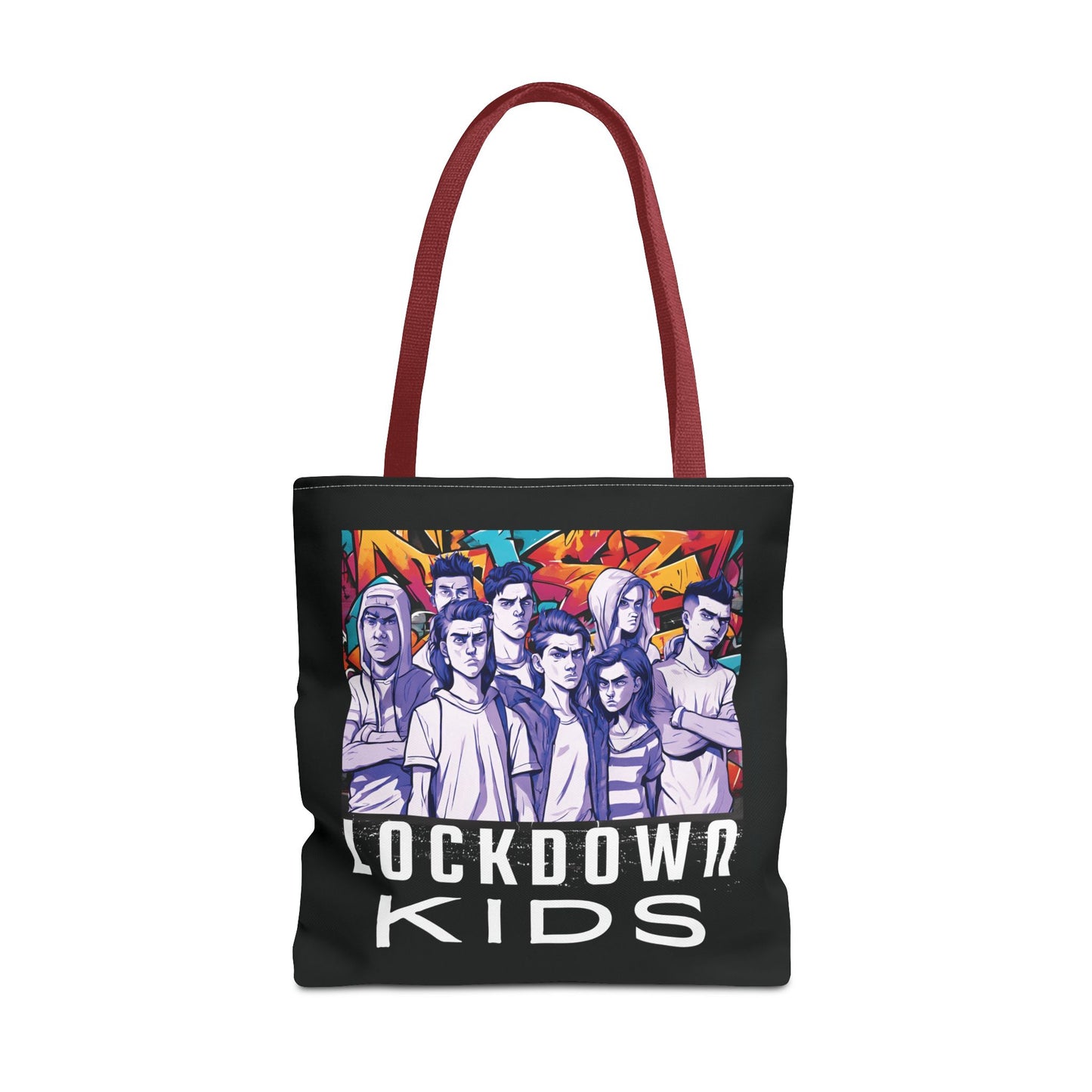 Lockdown Kids - T o t e  B a g - V6i on one side & Folded Gorilla on the other