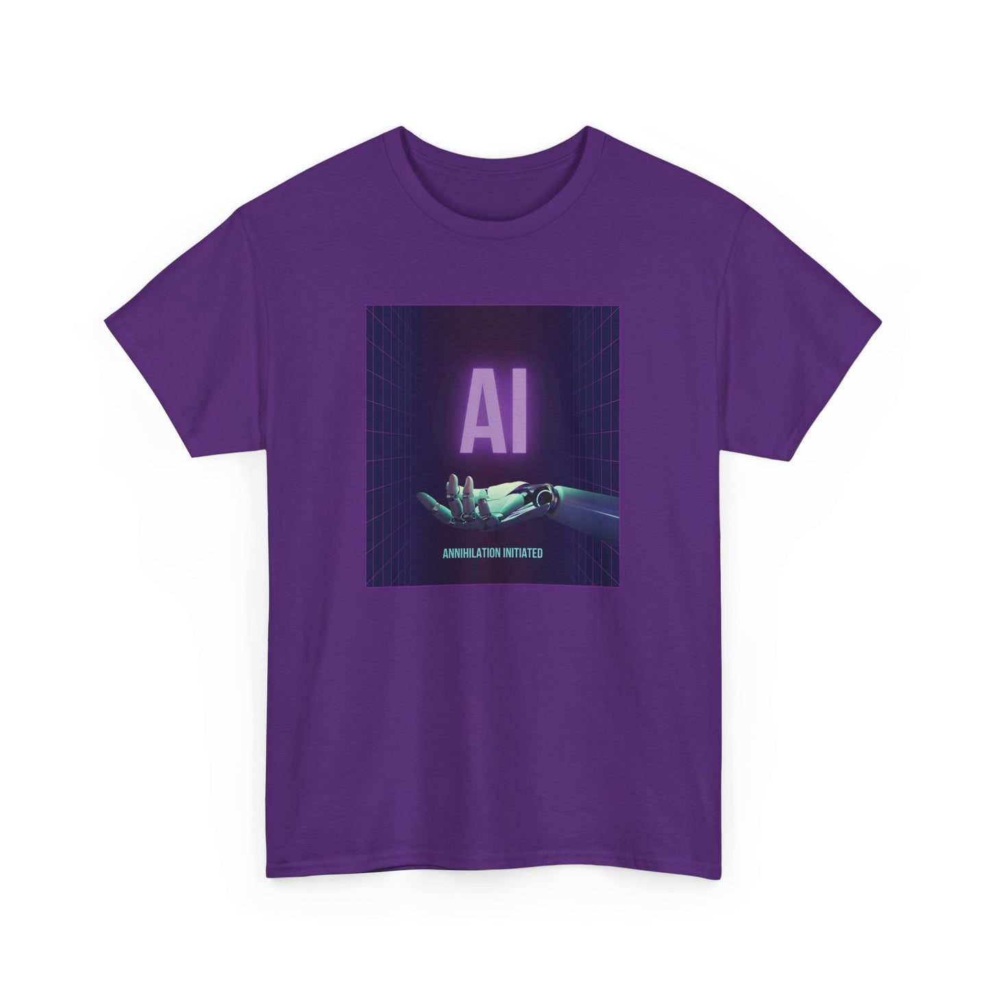 AI - Annihilation Initiated. Handy MF Adult Tshirt