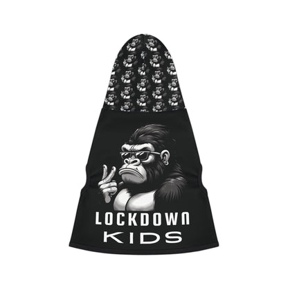 Pet Hoodie - Lockdown Kids - Gorilla ordering two coffees :)