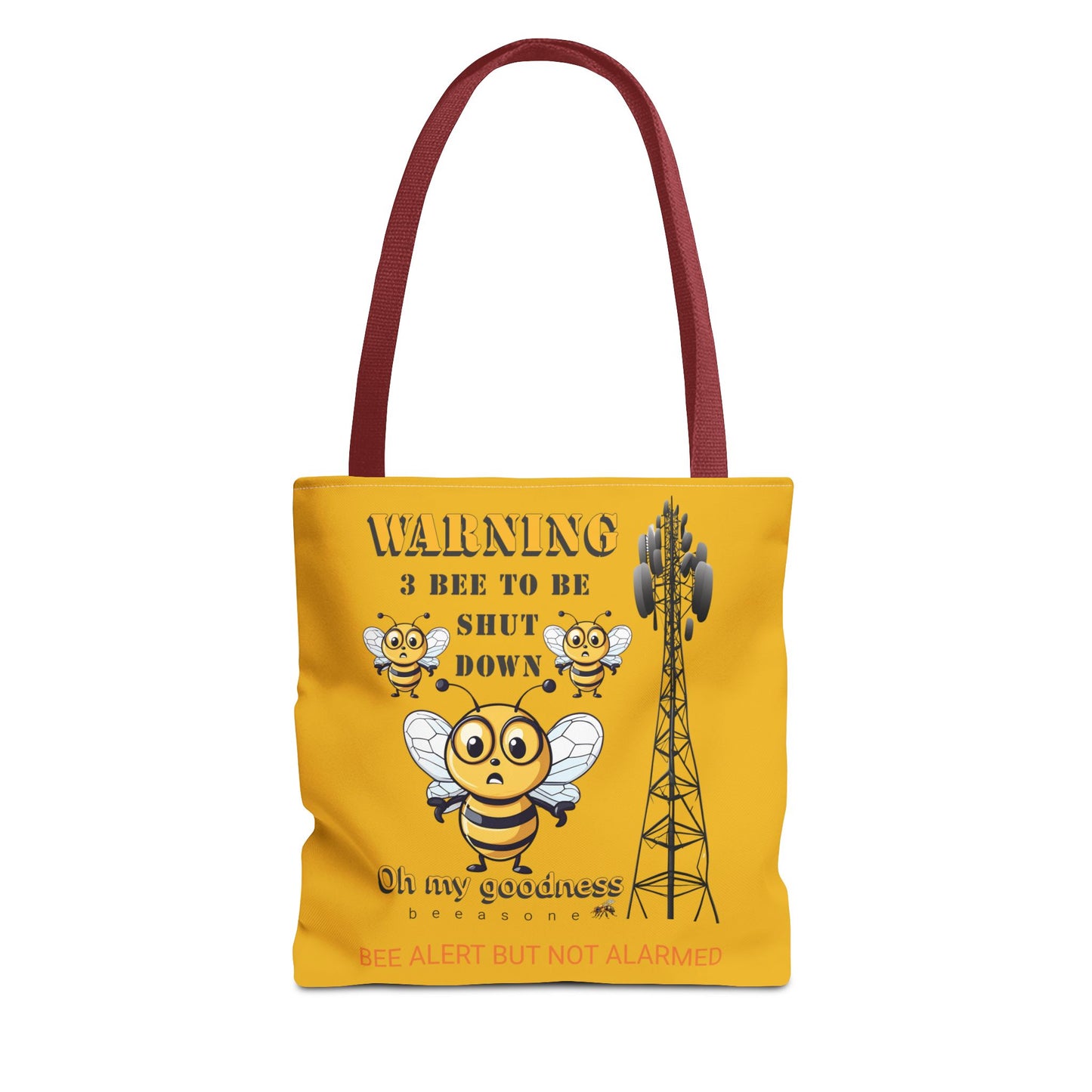 WARNING 3 Bee to be shut down beeasone stylish Tote Bag