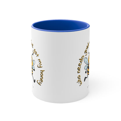 Gold (honey) beeasone coloured Coffee Mug 325ml (Standard 11oz)