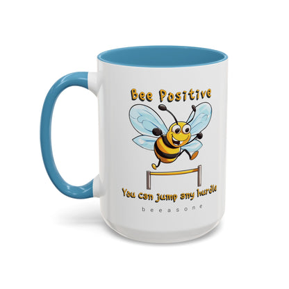 Bee Positive beeasone Hot Chocolate or Coffee Mug 11oz (325mls) or 15oz (443mls)