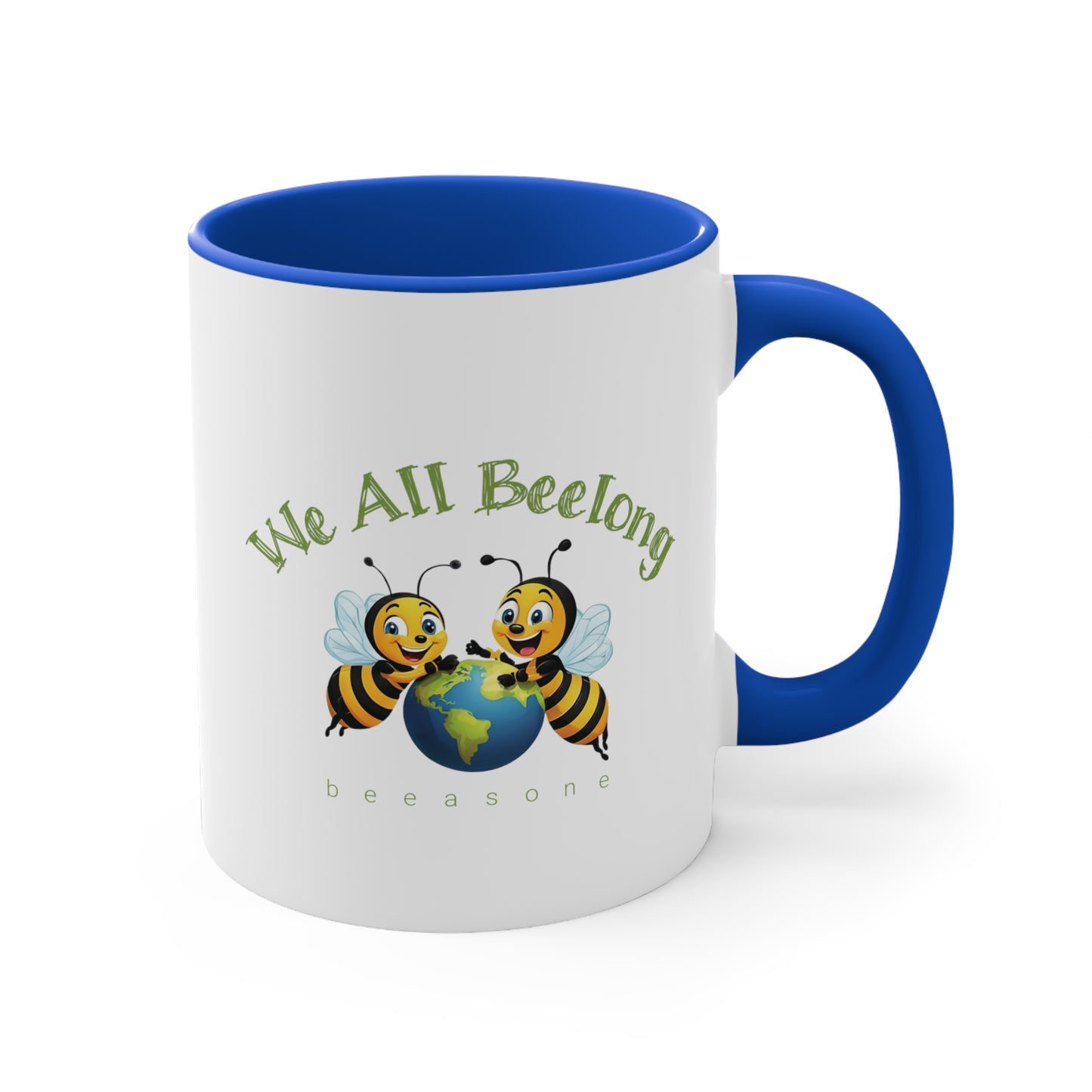 We all beelong beeasone coloured Coffee Mug 325ml (Standard 11oz) special edition