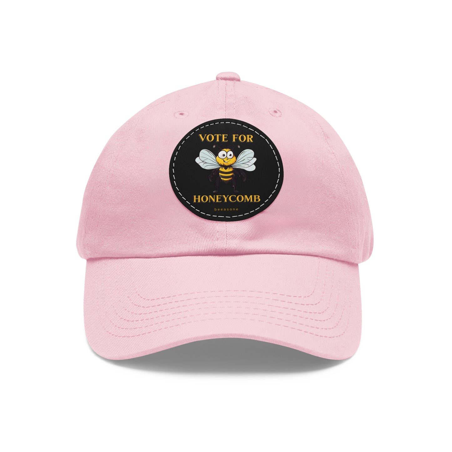 Vote for Honeycomb beeasone Hat with round leather patch