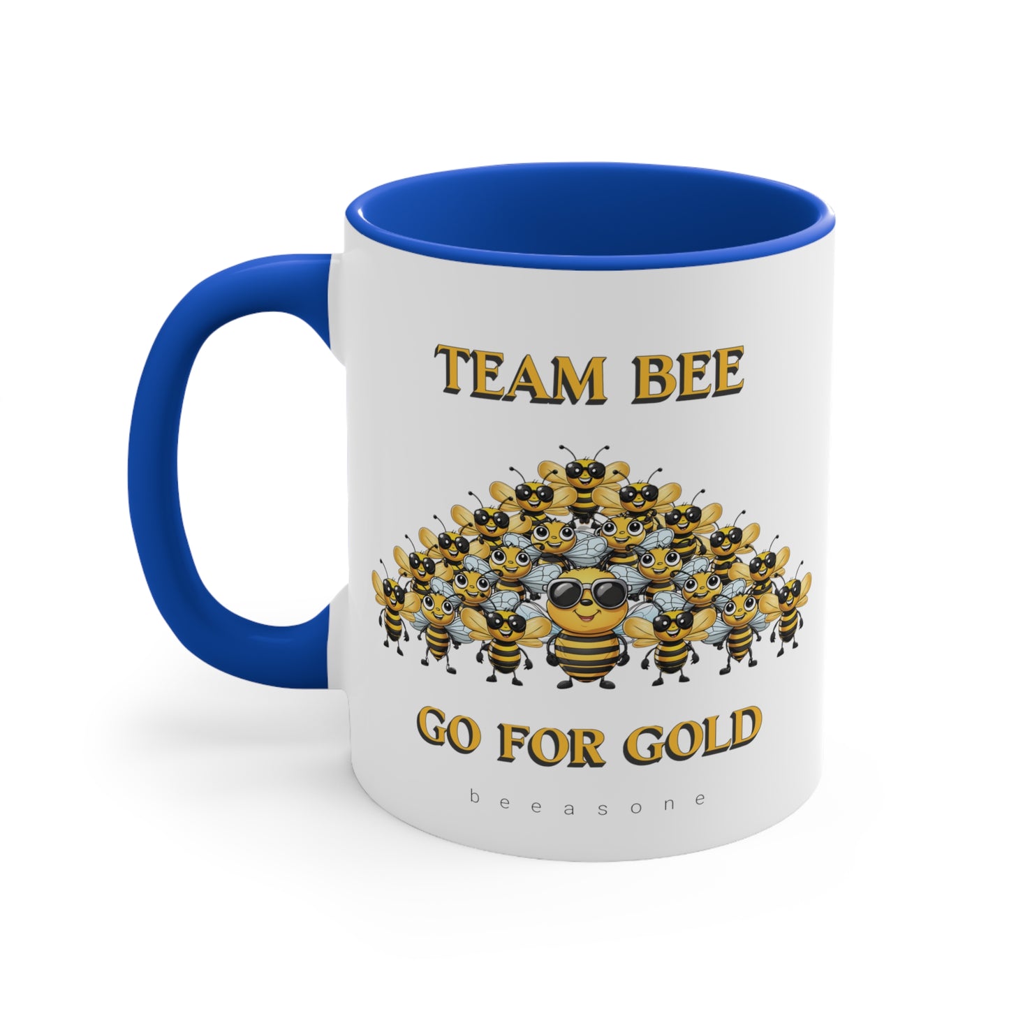 Team Bee beeasone coloured Coffee Mug 325ml (Standard 11oz)