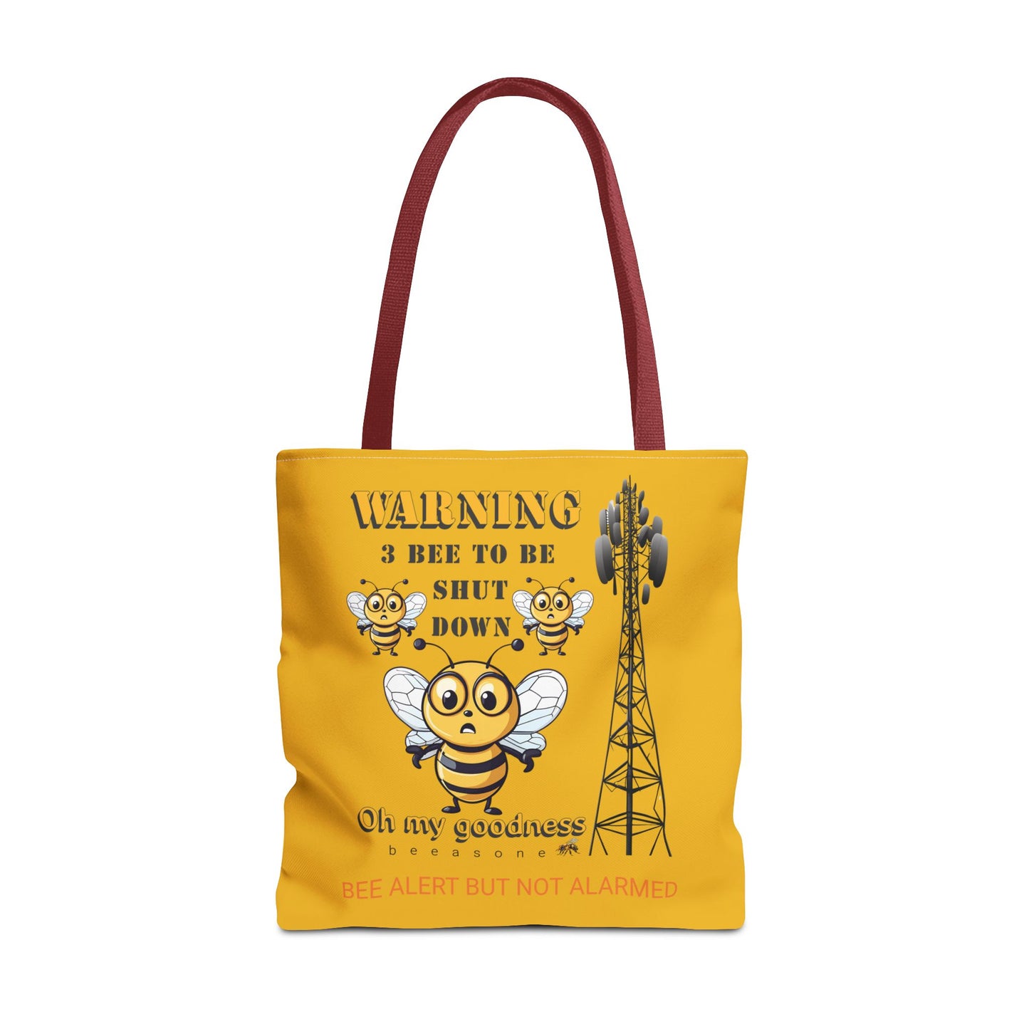 WARNING 3 Bee to be shut down beeasone stylish Tote Bag