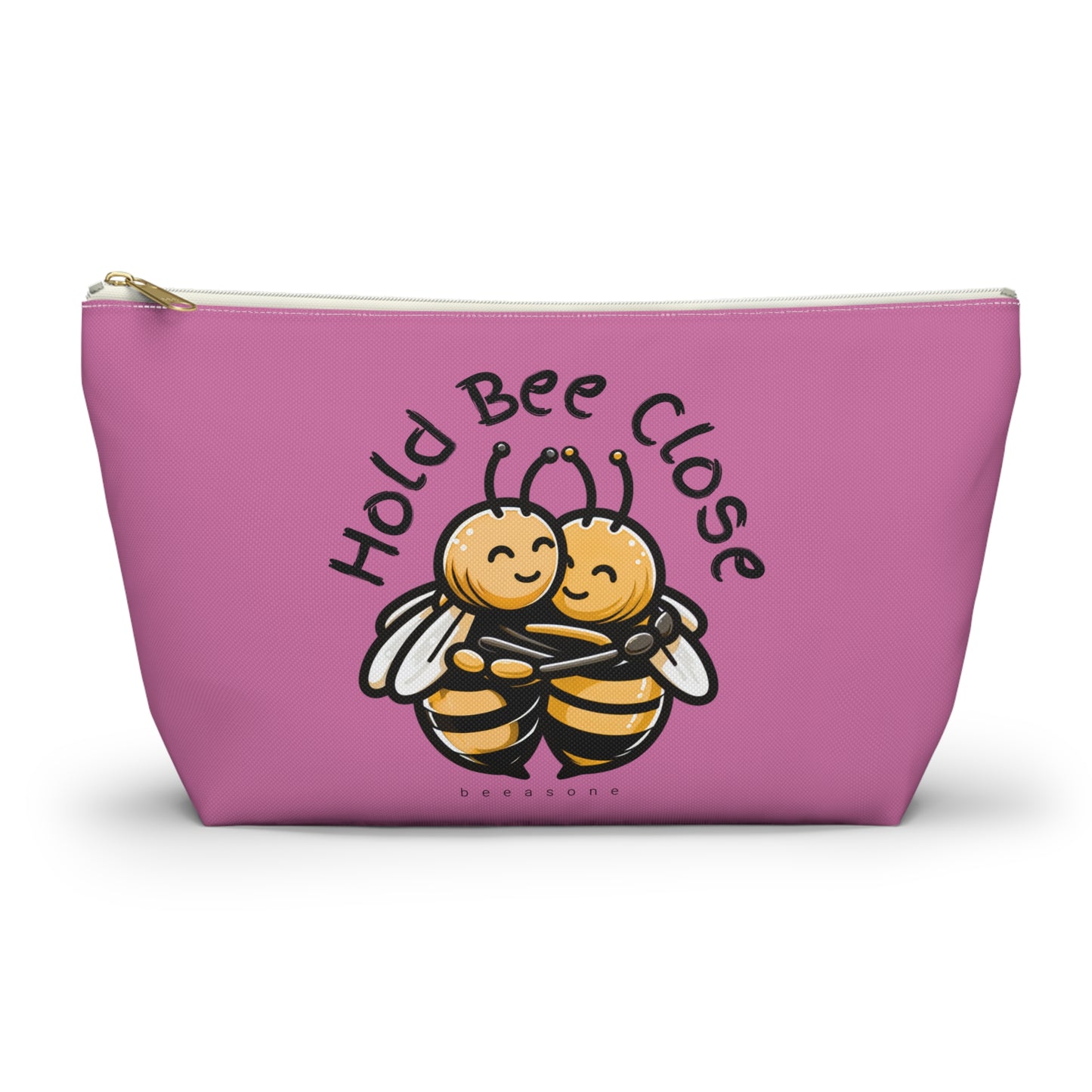 Hold Bee Close beeasone stylish accessories / cosmetics pouch - Light Pink