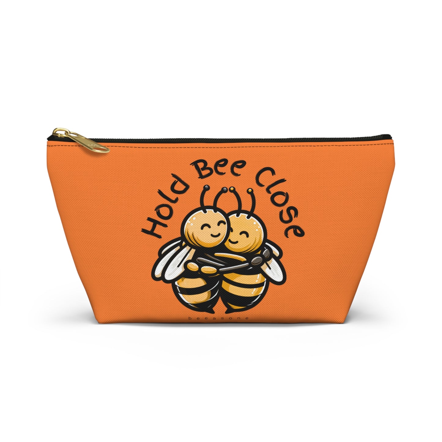 Hold Bee Close beeasone stylish accessories / cosmetics pouch - Orange