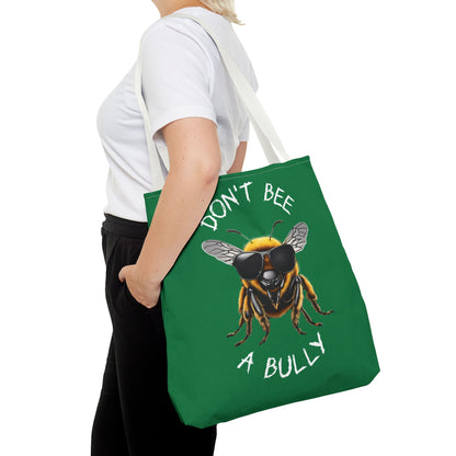 Don't bee a bully practical carry bag - green