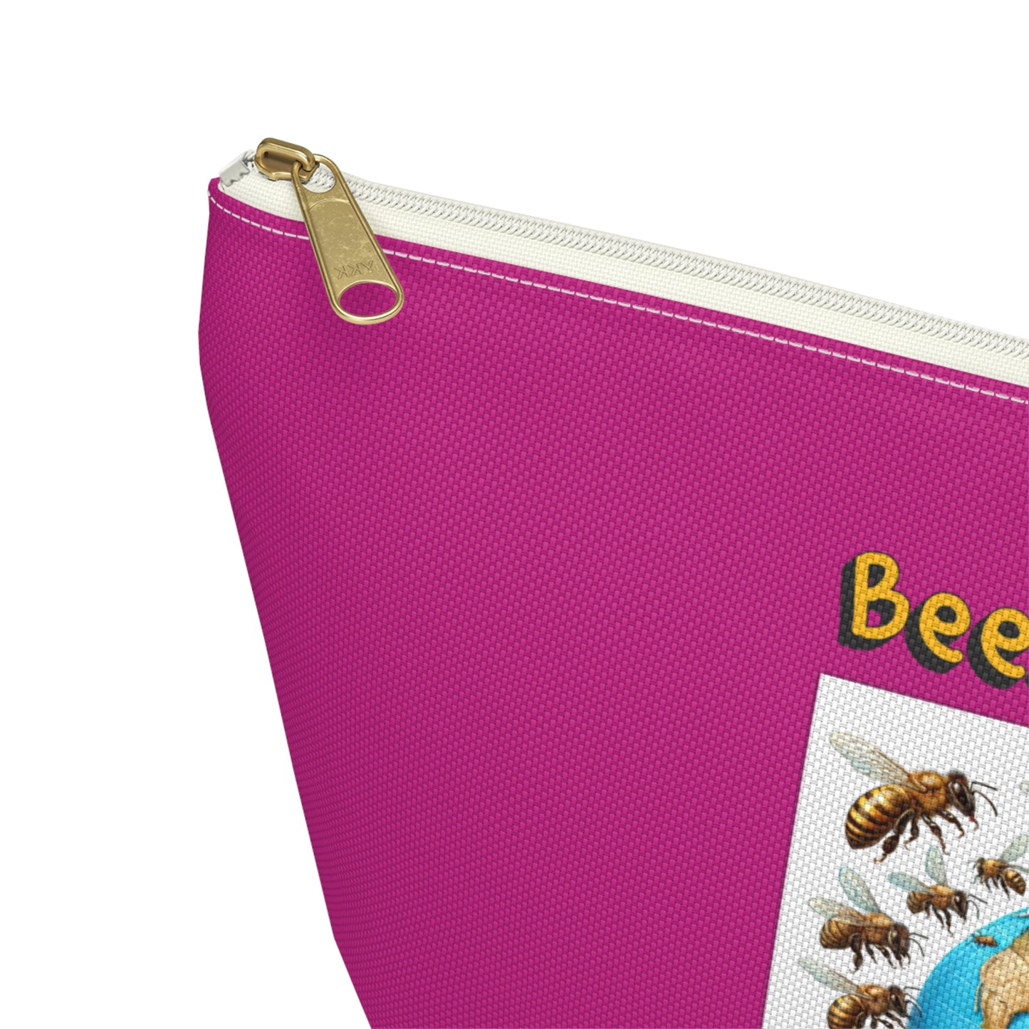 Bees are life beeasone beautiful pink accessories / cosmetics pouch