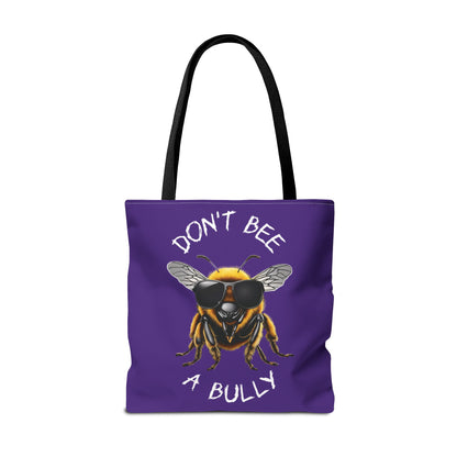 Don't bee a bully practical carry bag - purple