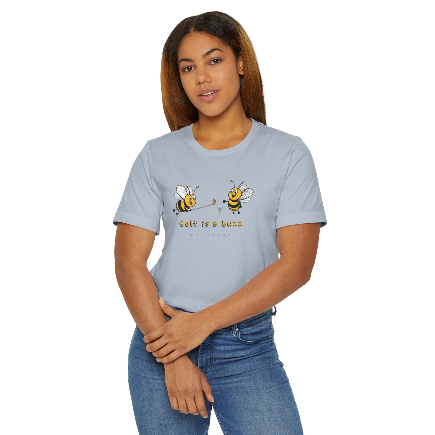 Golf is a buzz beeasone Unisex Jersey T-Shirt