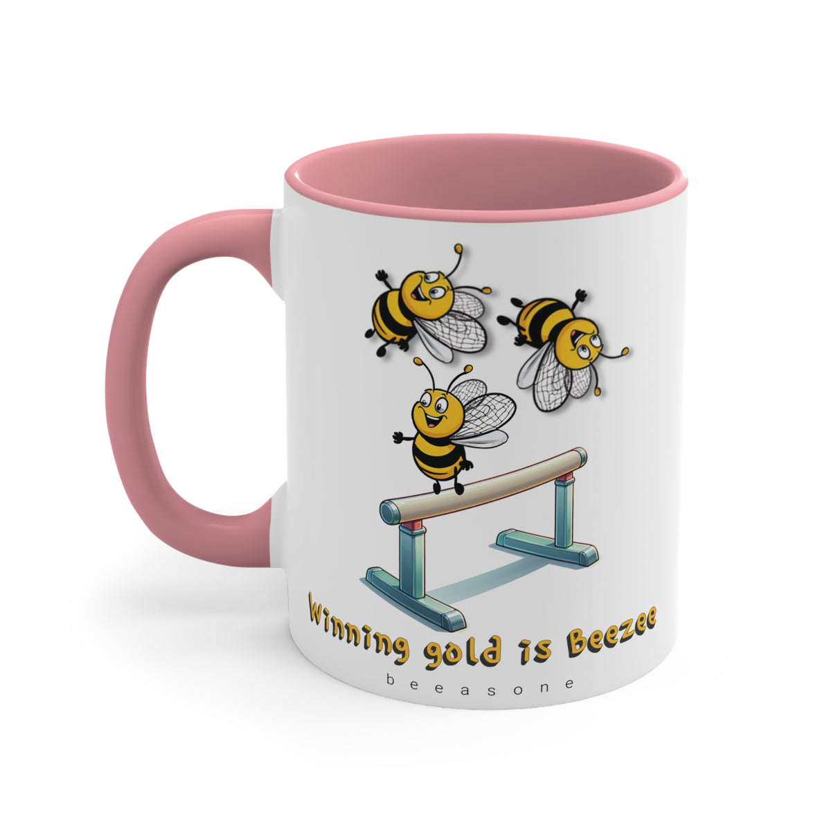 Winning Gold beeasone coloured Coffee Mug 325ml (Standard 11oz)