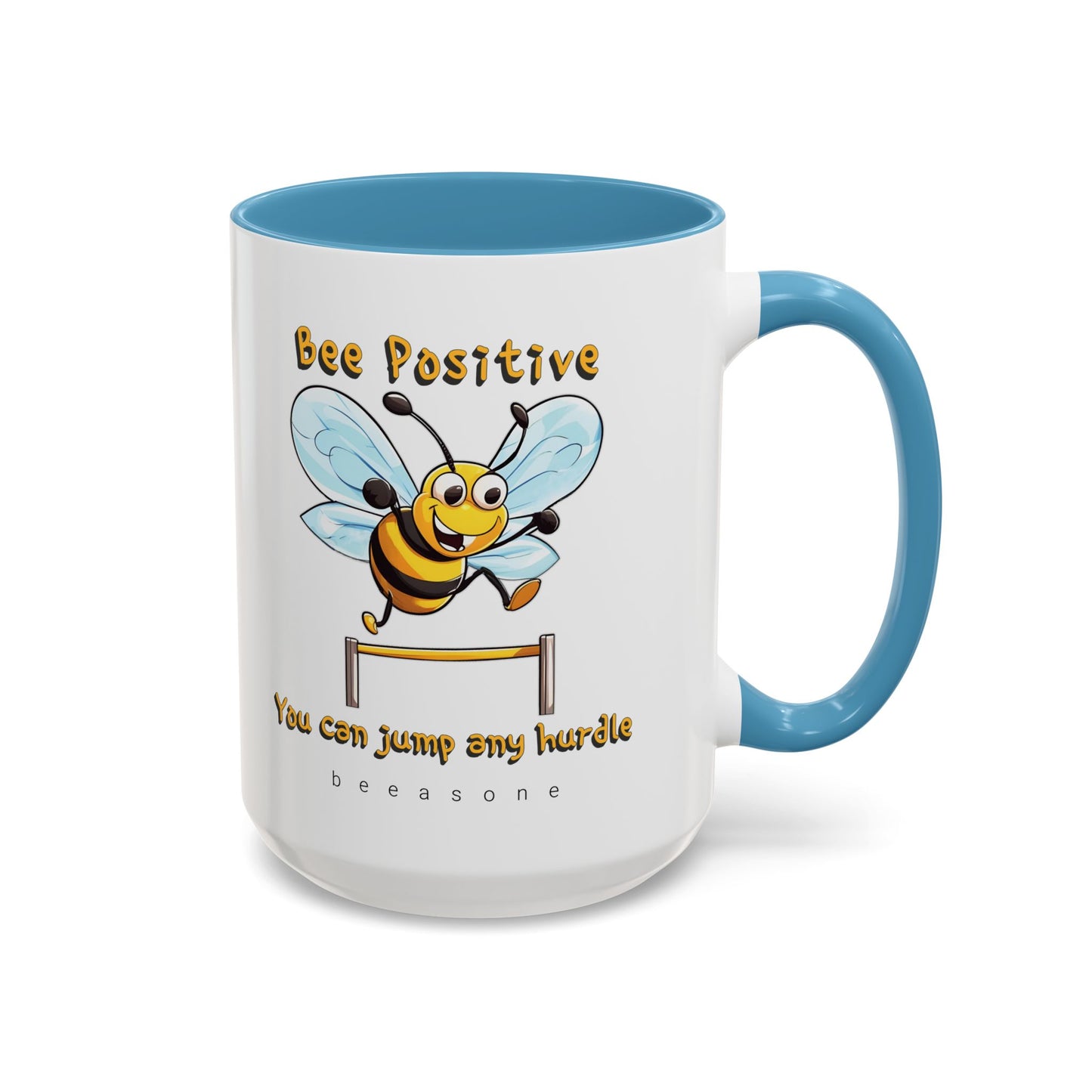 Bee Positive beeasone Hot Chocolate or Coffee Mug 11oz (325mls) or 15oz (443mls)