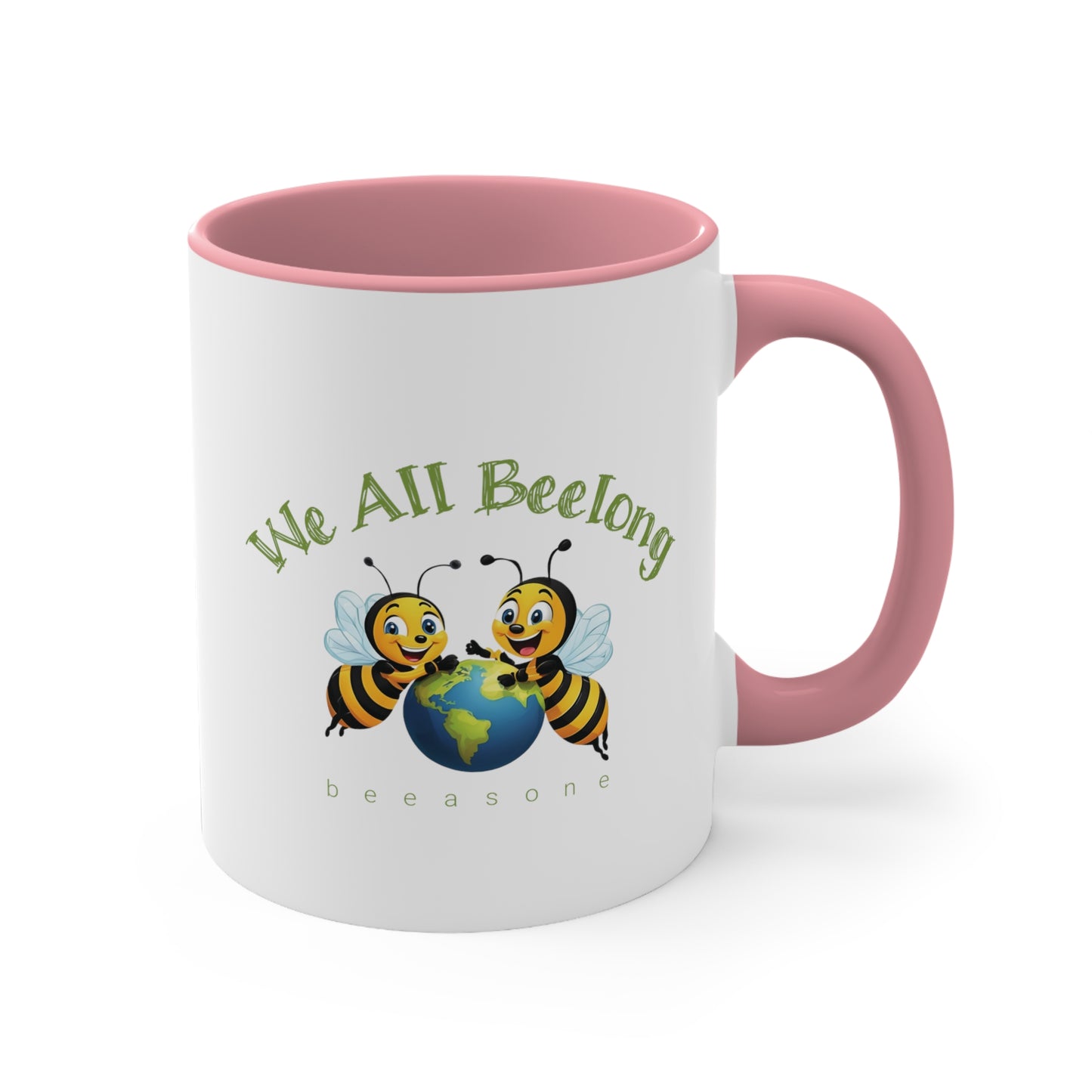 We all beelong beeasone coloured Coffee Mug 325ml (Standard 11oz) special edition