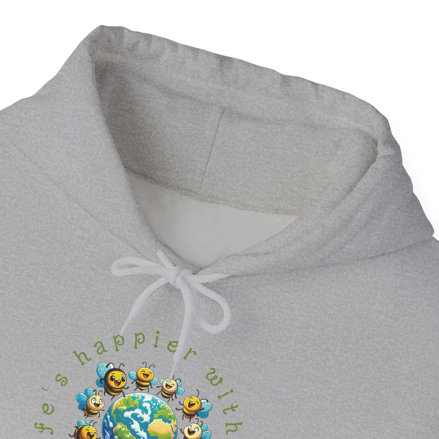 Life's Happier beeasone Unisex Heavy Blend™ Hooded Sweatshirt