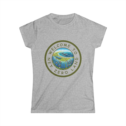 Net Zero Land - v10 - Women's Soft style Tshirt available in diff colors