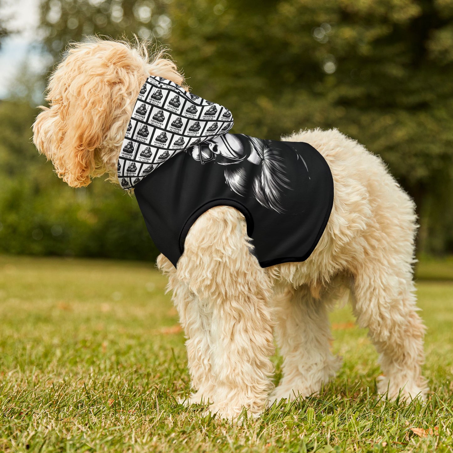 Pet Hoodie - Lockdown Kids - Folded Gorilla