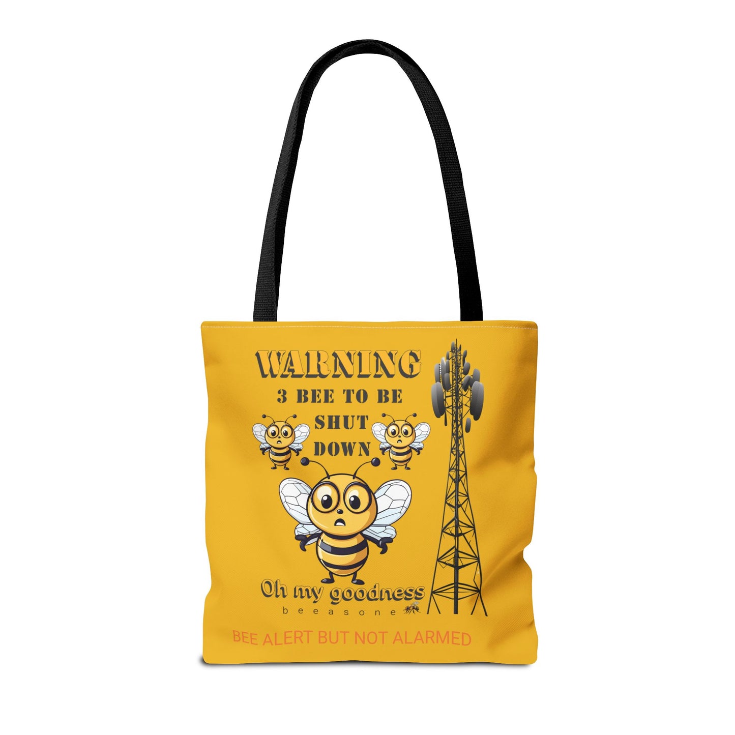 WARNING 3 Bee to be shut down beeasone stylish Tote Bag