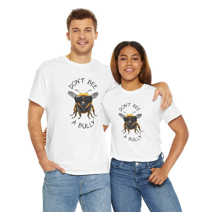 Don't bee a bully - Soft colors MF Adult Tshirt