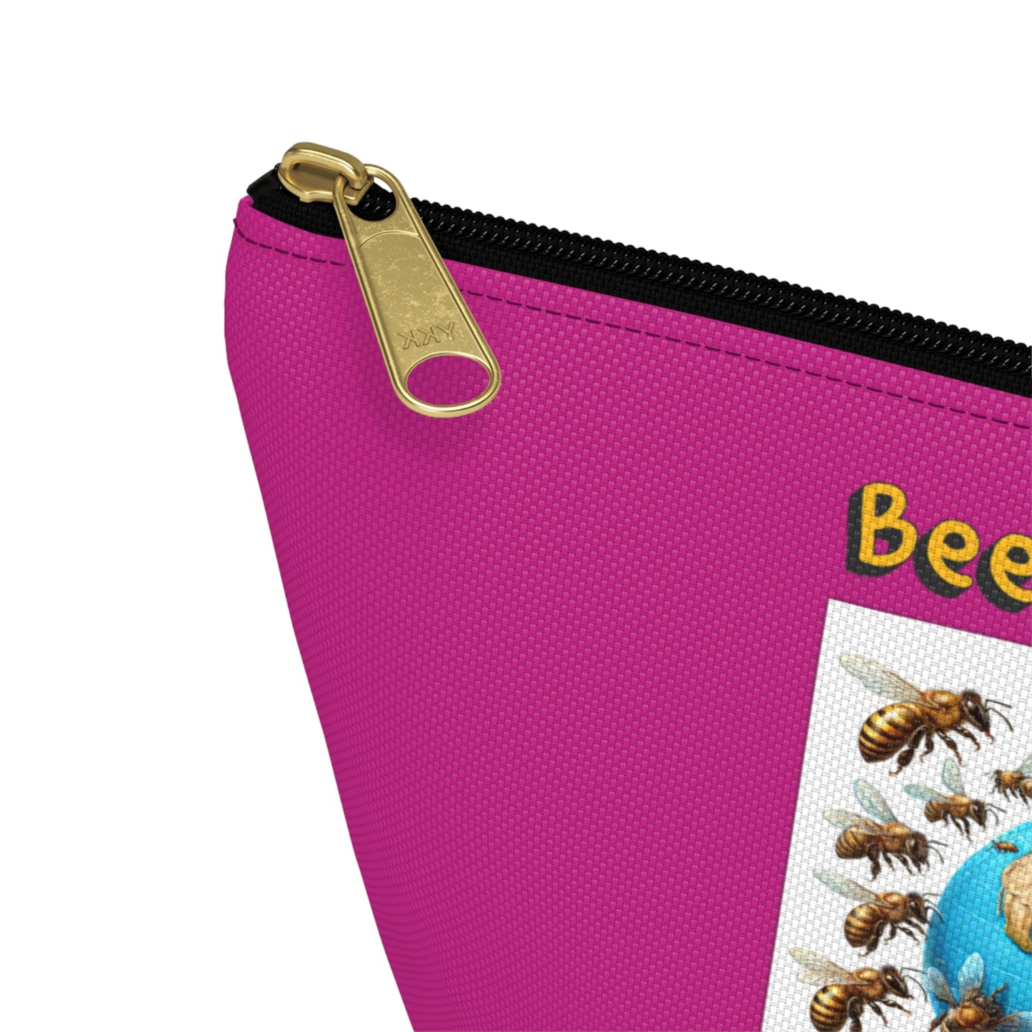 Bees are life beeasone beautiful pink accessories / cosmetics pouch