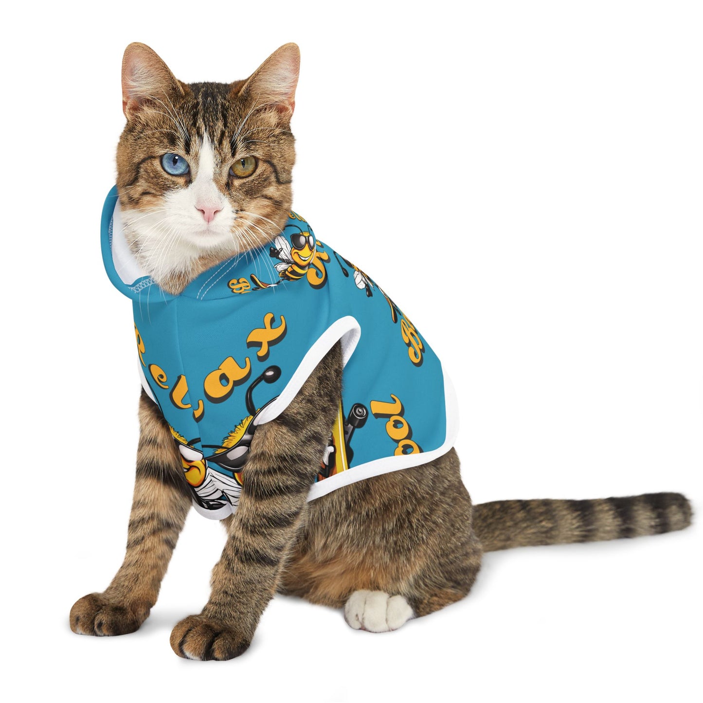 Pet Hoodie - Relax Bee Cool