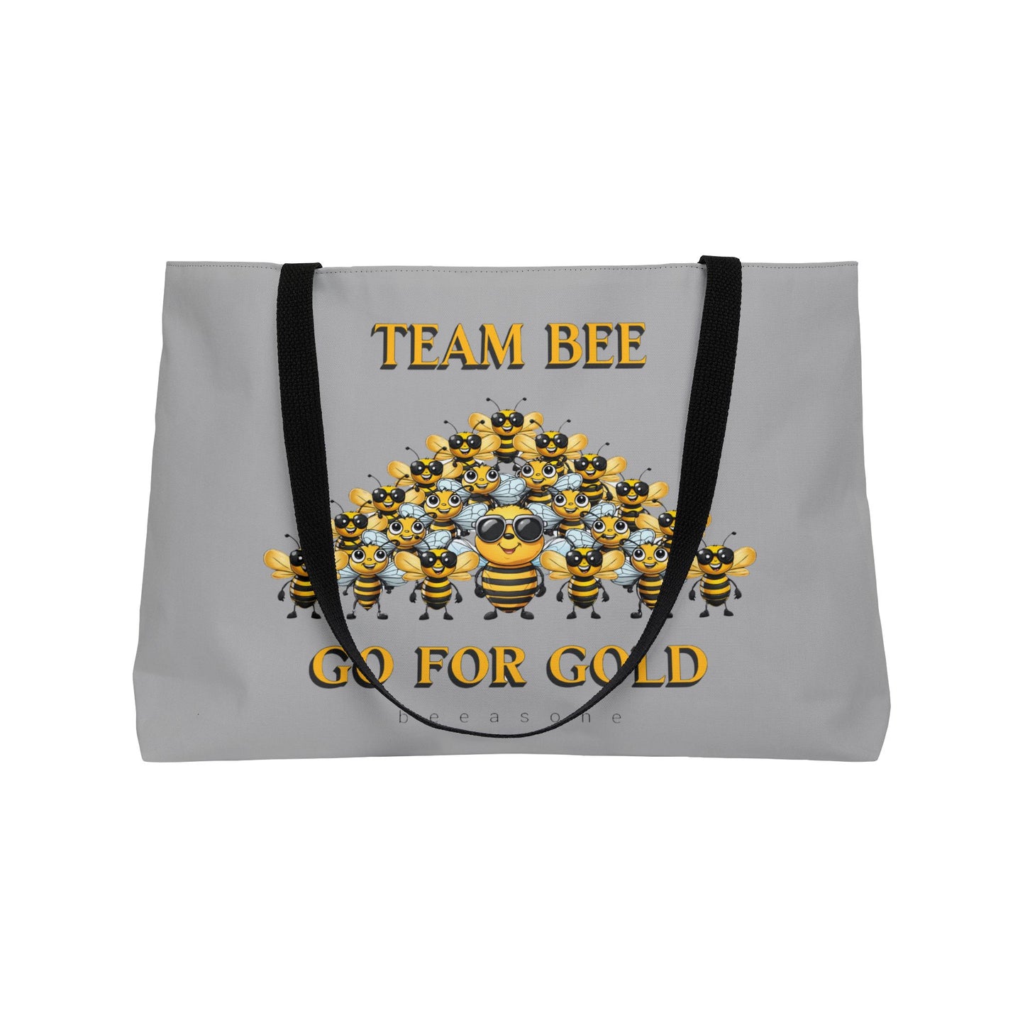 Team Bee beeasone sports tote bag grey