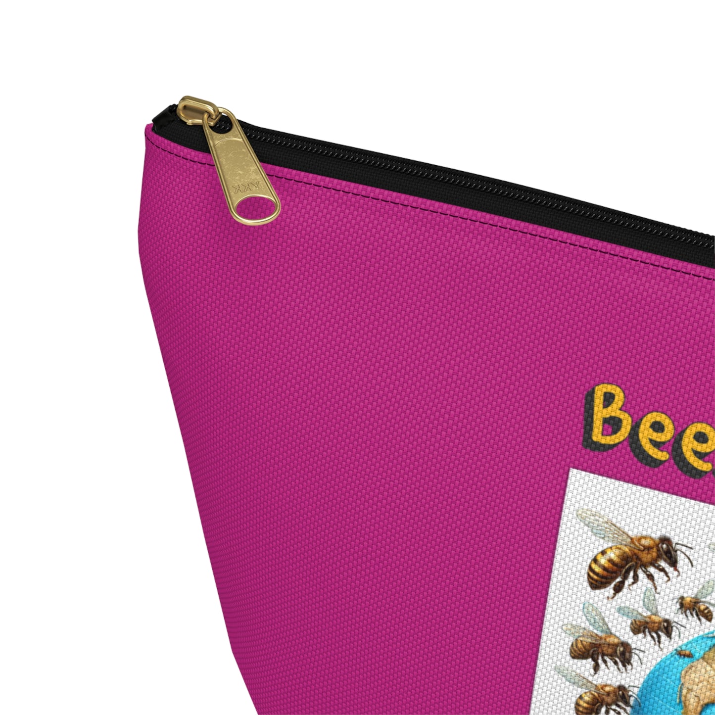 Bees are life beeasone beautiful pink accessories / cosmetics pouch