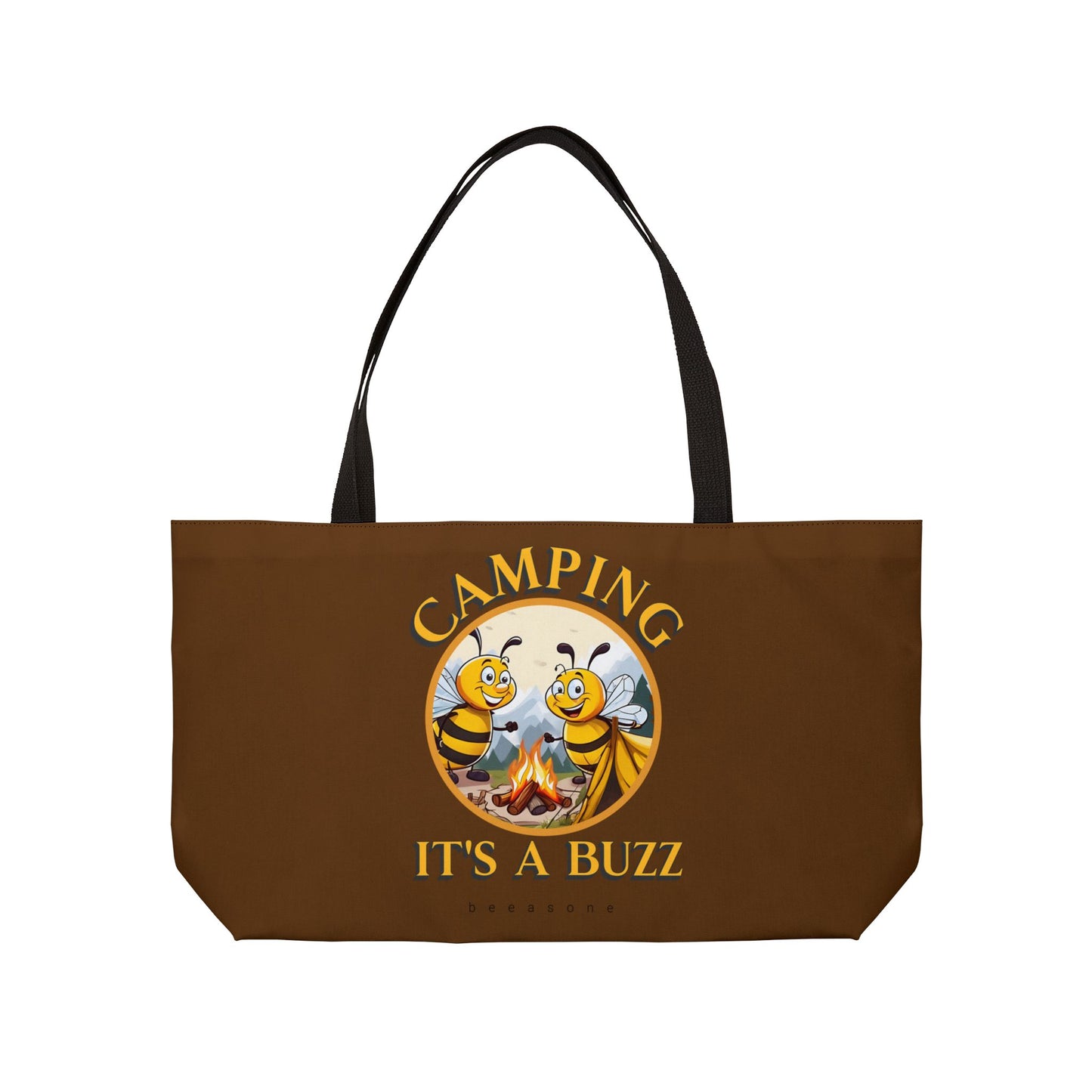 Camping gear beeasone tote bag