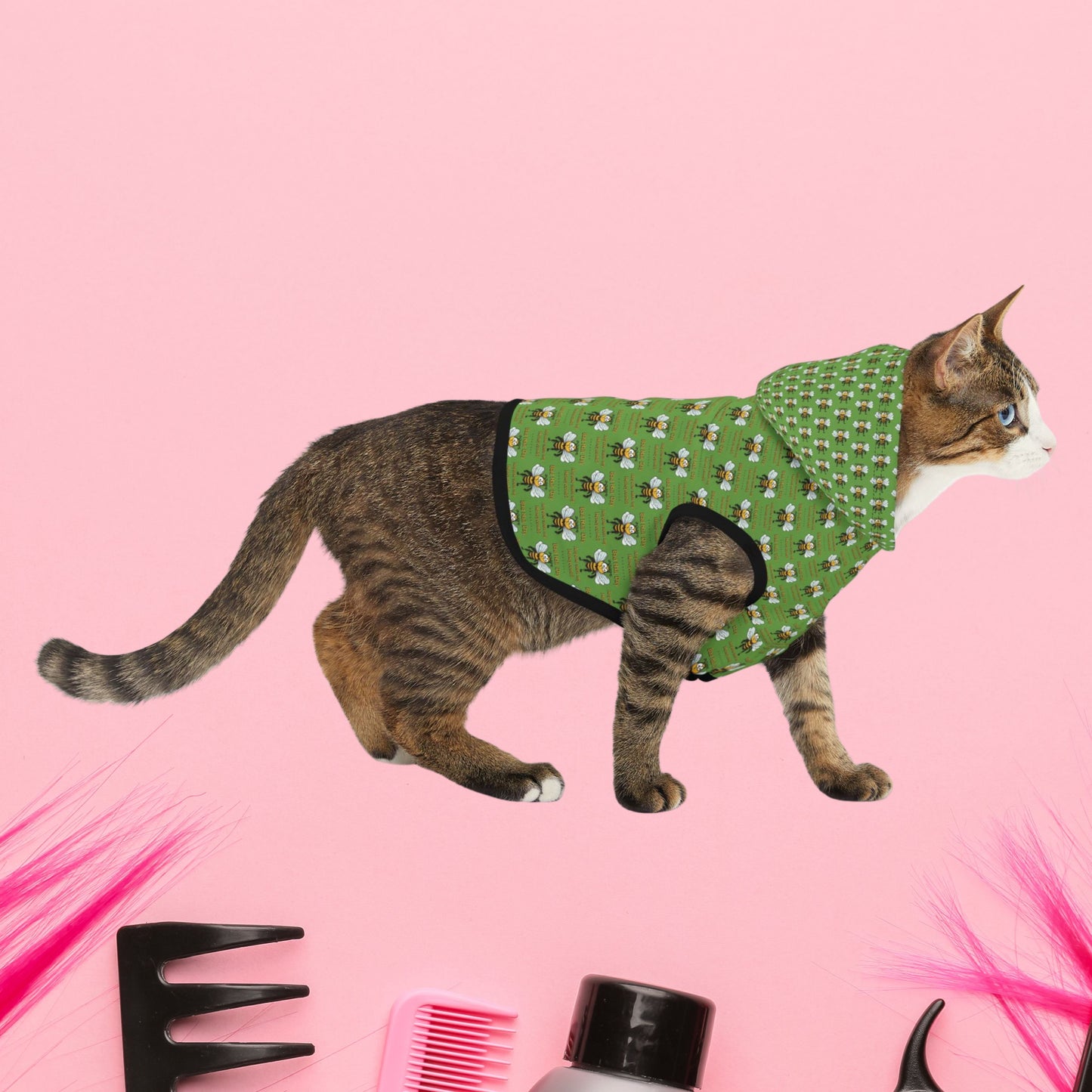 Pet Hoodie - Bad Hair Day - Anyone seen my honeycomb