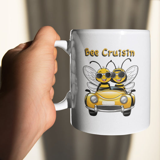 Bee Cruisin beeasone coffee mug