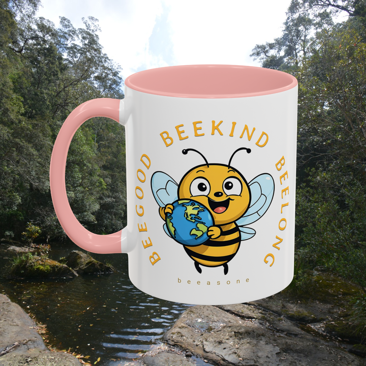 Bee good  Beekind  Beelong.  Great gift for someone caring from beeasone.com