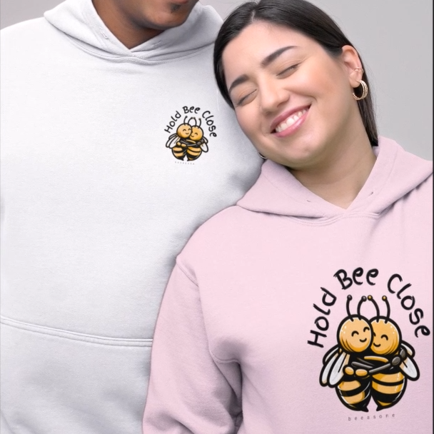 Hold bee close beeasone MF Heavy Blend™ Hooded Sweatshirt special edition - Small Hug