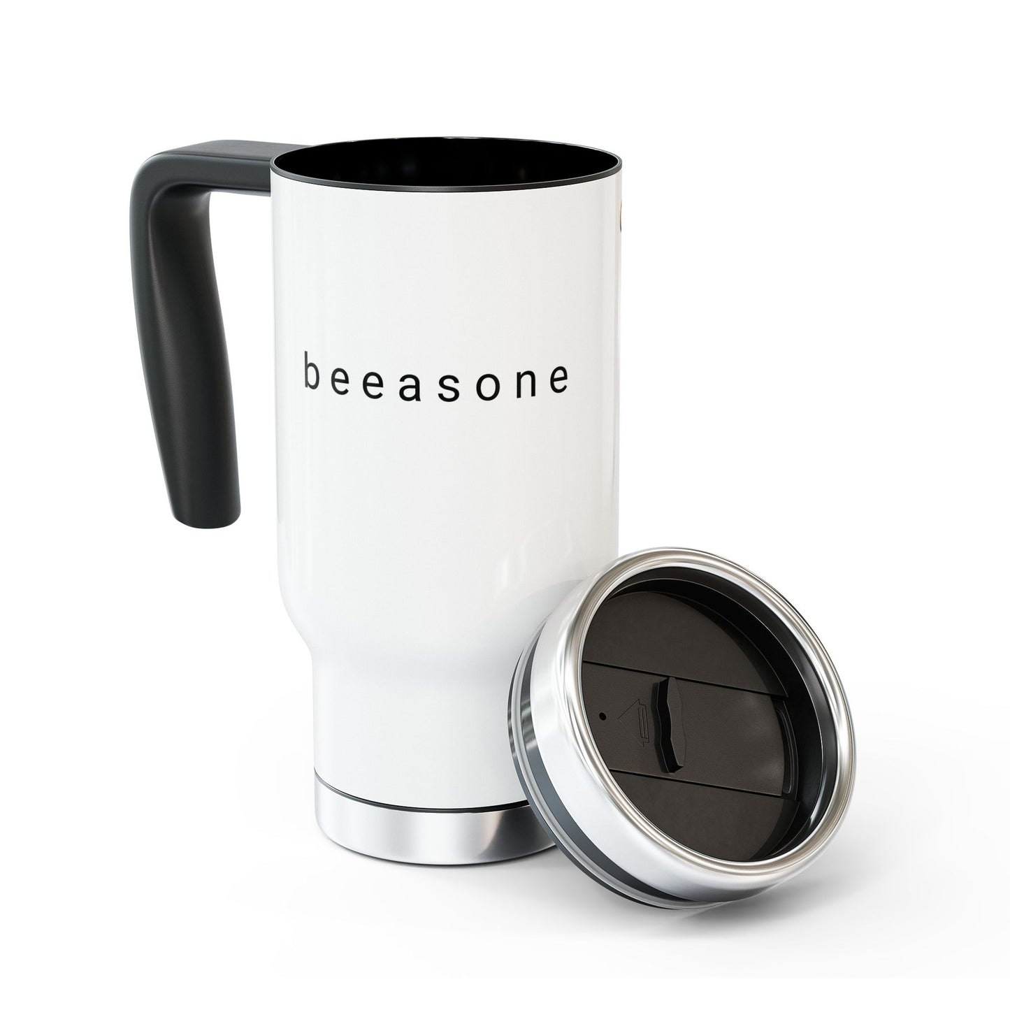 Oh my goodness bee beeasone Stainless Steel Travel Mug with Handle, 14oz (410mls) Special Edition