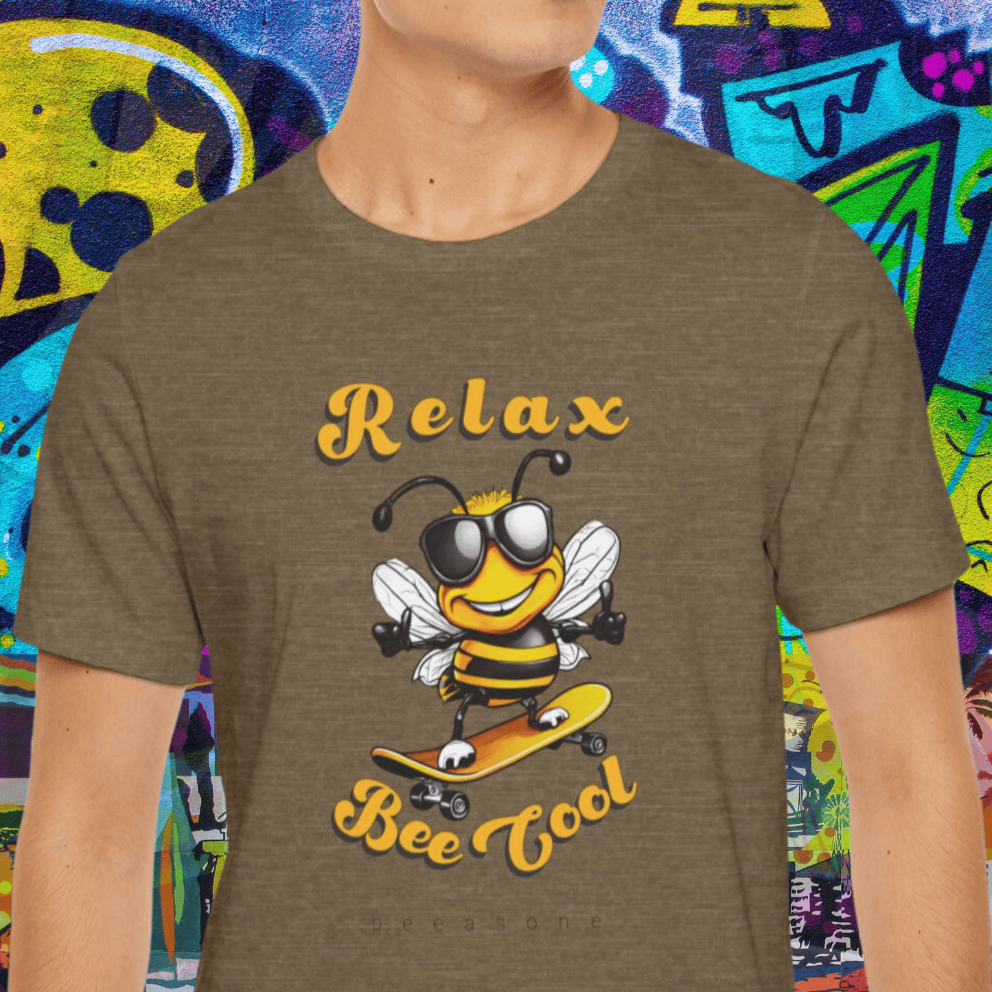 Relax Bee Cool beeasone Unisex Jersey T-Shirt