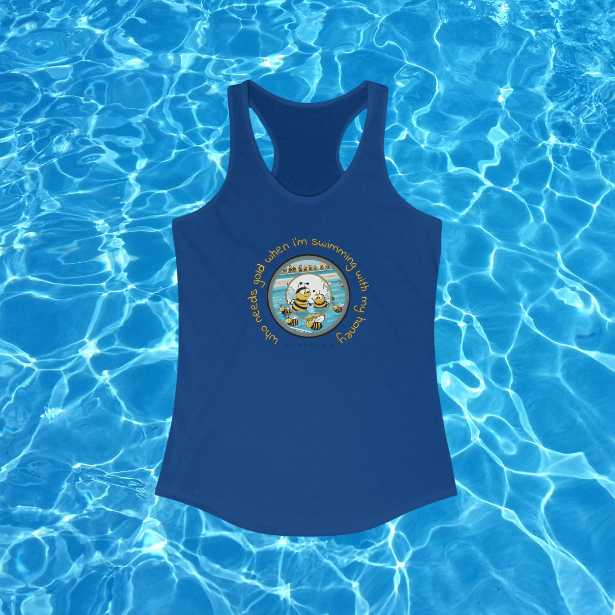 Beautiful ladies tank top from beeasone.com and authorized outlets