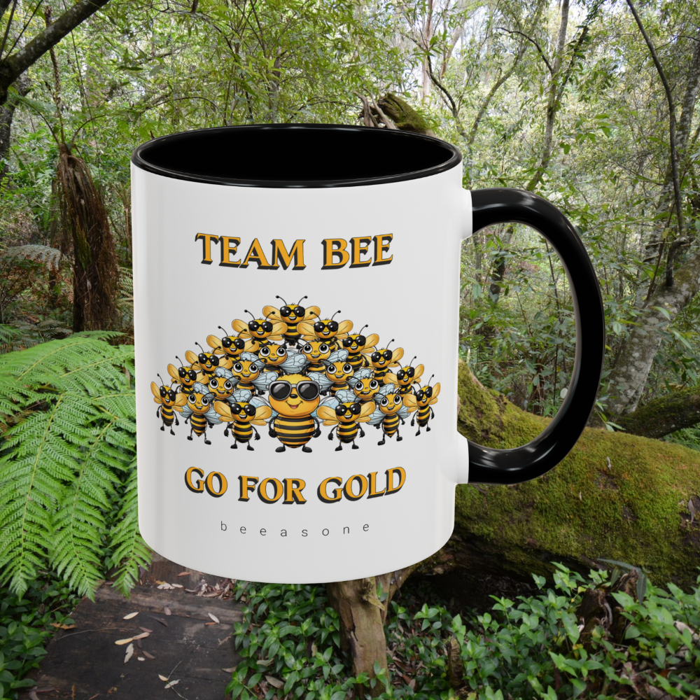 Team Bee Mug from beeasone.com  So cool everyone should have a beeasone mug