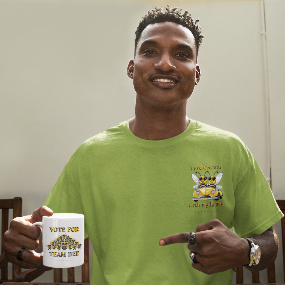 Vote for Team Bee beeasone coffee mug